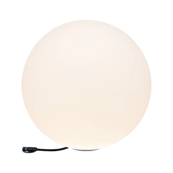Paulmann 94179 Plug&Shine Globe LED kerti dekorációs lámpa, 24V, 6,5W, 3000K, 440 lm, fehér, IP67