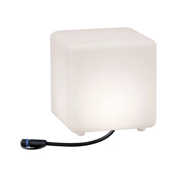 Paulmann 94180 Plug&Shine Cube LED kerti dekorációs lámpa, 24V, 2,8W, 3000K, 160 lm, fehér, IP67