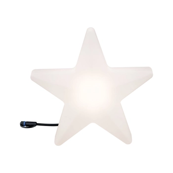 Paulmann 94184 Plug&Shine Star LED kerti dekorációs lámpa, 24V, 2,8W, 3000K, 160 lm, fehér, IP67