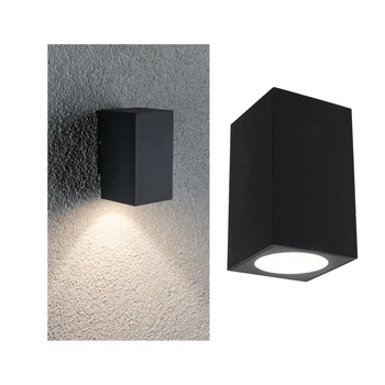 Paulmann 94327 Flame kültéri fali lámpa, antracit, 3000K melegfehér, beépített LED, 450 lm, IP44