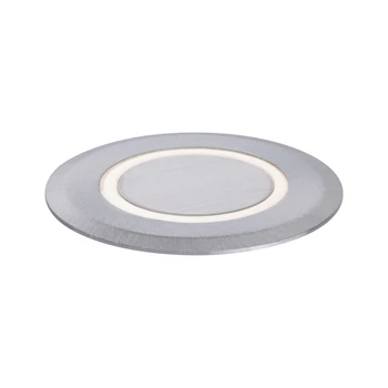 Paulmann 94363 Floor kültéri beépíthető lámpa, kerek, felületbe süllyeszthető, rozsdamentes acél (inox), 3000K melegfehér, beépített LED, 210 lm, IP65