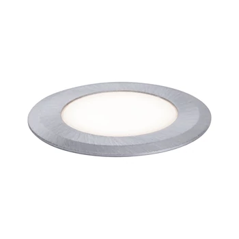 Paulmann 94365 Floor kültéri beépíthető lámpa, kerek, felületbe süllyeszthető, rozsdamentes acél (inox), 3000K melegfehér, beépített LED, 210 lm, IP65