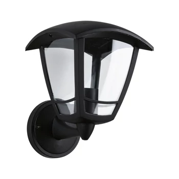 Paulmann 94391 Classic Curved kültéri fali lámpa, fekete, E27 foglalat, IP44