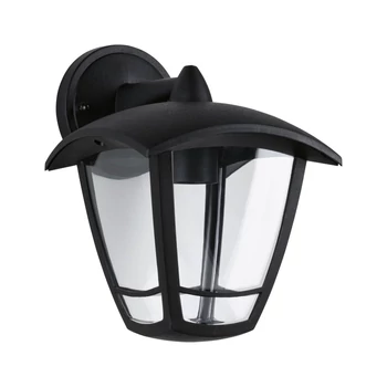 Paulmann 94392 Classic Curved kültéri fali lámpa, fekete, E27 foglalat, IP44
