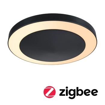 Paulmann 94525 Outdoor Circula kültéri mennyezeti lámpa, Zigbee, antracit, 2200K-3000K változtatható, 880 lm, IP44