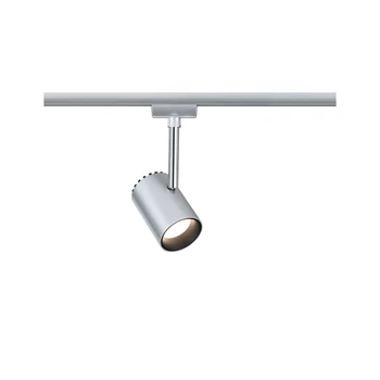 Paulmann 95273 URail Shine sínre szerelhető spotlámpa, beépített LED, 230V, 5W, 2700K melegfehér, 225 lm, matt króm, 75°