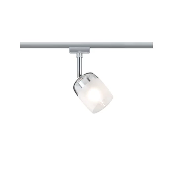 Paulmann 95338 URail Blossom sínre szerelhető spotlámpa, 230V, G9 foglalattal, max 10W, króm/szatén