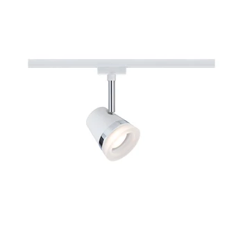 Paulmann 95362 URail Cone sínre szerelhető spotlámpa, 230V, GU10 foglalattal, max 10W, fehér/króm