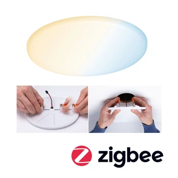 Paulmann 95386 Veluna Varifit LED panel, négyzet, tunable white, üveg, 3000K-6500K változtatható, 1.000 lm, IP44