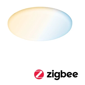 Paulmann 95387 Veluna Varifit LED panel, négyzet, tunable white, üveg, 3000K-6500K változtatható, 1.300 lm, IP44