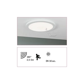 Paulmann 95390 LED Recessed panel mennyezeti lámpa, fehér, 4000K természetes fehér, beépített LED, 2460 lm, IP20