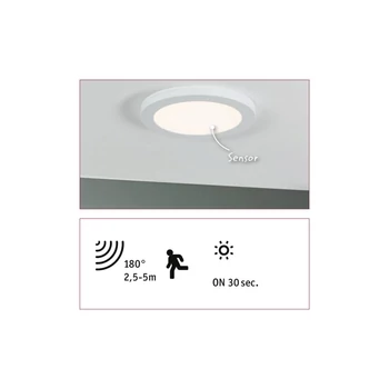 Paulmann 95391 LED Recessed panel mennyezeti lámpa, fehér, 4000K természetes fehér, beépített LED, 1800 lm, IP20