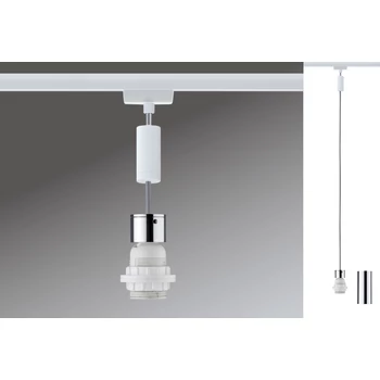 Paulmann 95437 URail 2Easy Basic függesztett E27 foglalat bura nélkül, fehér