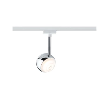 Paulmann 95456 URail Capsule II sínre szerelhető spotlámpa, beépített LED, 230V, 6W, 2700K melegfehér, 315 lm, króm, 30°
