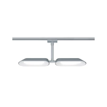 Paulmann 95469 URail Dipper sínre szerelhető LED lámpa, beépített LED, 230V, 16W, 2700K melegfehér, 512 lm, matt króm/fehér, 83°