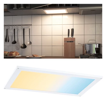 Paulmann 99951 Clever Connect Panel Flad pultvilágítás, tunable white, tápegység nélkül, fehér, 2700K-6500K változtatható, beépített LED, 600 lm, 12V