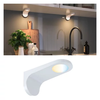 Paulmann 99957 Clever Connect Neda pultvilágítás, tunable white, tápegység nélkül, fehér, 2700K-6500K változtatható, beépített LED, 180 lm, 12V
