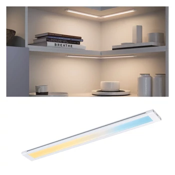 Paulmann 99962 Clever Connect Border pultvilágítás, tunable white, tápegység nélkül, fehér, 2700K-6500K változtatható, beépített LED, 460 lm, 12V