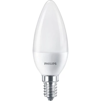 PHILIPS E14 gyertya B38 LED fényforrás, 2700K melegfehér, 7 W, 8719514309623