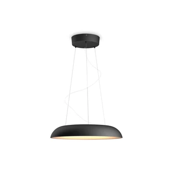 Philips Hue Amaze fekete LED függesztett lámpa, White Ambiance, 25W, 2900lm, 2200-6500K változtatható fehér + DimSwitch, 8719514341074