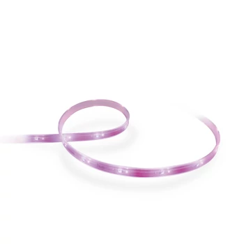 Philips Hue LightStrip Plus kiegészítő LED szalag, White and Color Ambiance, 11,5W, RGB+W+WW 2000-6500K, 1m, adapter nélkül, 8718699703448