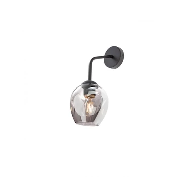 Fali lámpa, fekete, E27, Redo Smarterlight Pierce 01-2618