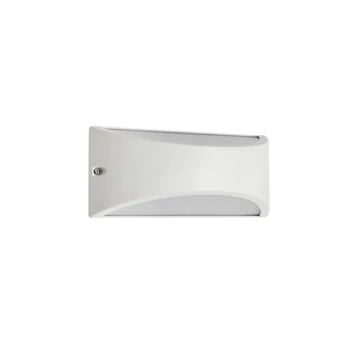 Kültéri Fali lámpa, fehér, 3000K melegfehér, beépített LED, 542 lm, Redo Smarterlight Scudo 90190