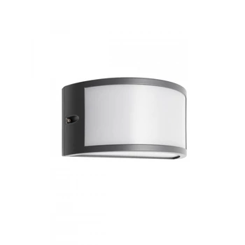 Kültéri Fali lámpa, fekete, 3000K melegfehér, beépített LED, 655 lm, Redo Smarterlight Asti 90185