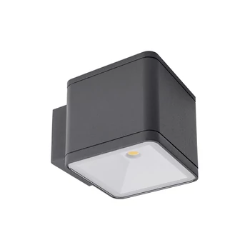 Kültéri Fali lámpa, szürke, 3000K melegfehér, beépített LED, 580 lm, Redo Beta 9069