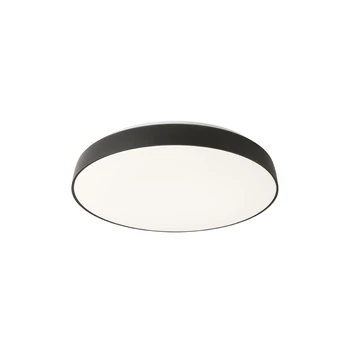 Mennyezeti lámpa, fekete, 3000K melegfehér, beépített LED, 2750 lm, Redo Erie 01-1680