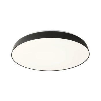 Mennyezeti lámpa, fekete, 3000K melegfehér, beépített LED, 5400 lm, Redo Erie 01-1682