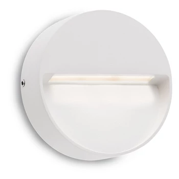 Kültéri Fali lámpa, fehér, 3000K melegfehér, beépített LED, 160 lm, Redo Even 9148