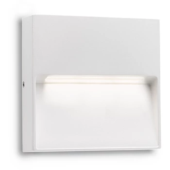 Kültéri Fali lámpa, fehér, 3000K melegfehér, beépített LED, 160 lm, Redo Even 9150