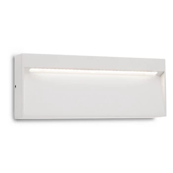 Kültéri Fali lámpa, fehér, 3000K melegfehér, beépített LED, 320 lm, Redo Even 9152