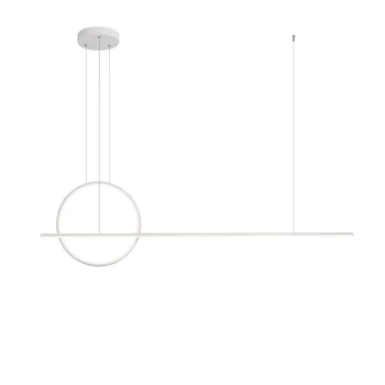 Több ágú függeszték, fehér, 4000K természetes fehér, beépített LED, 5453 lm, Redo Giotto 01-1847