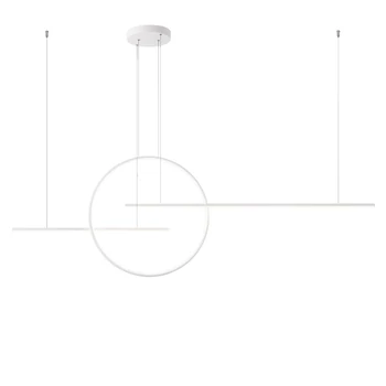 1 ágú függeszték, fehér, 3000K melegfehér, beépített LED, 6864 lm, Redo Giotto 01-1736
