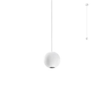 1 ágú függeszték, fehér, 3000K melegfehér, beépített LED, 459 lm, Redo Obo 01-1832