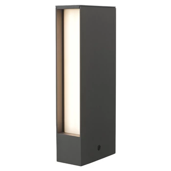 Kültéri Állólámpa, szürke, 3000K melegfehér, beépített LED, 200 lm, Redo Twin 9460