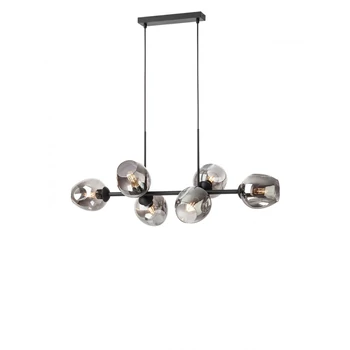 Több ágú függeszték, fekete, E27, Redo Smarterlight Pierce 01-2620