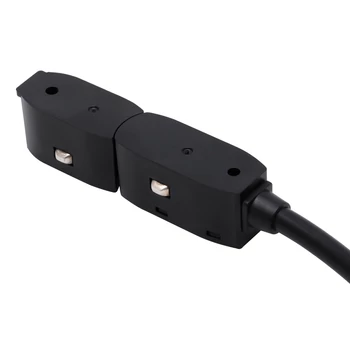 Betápláló csatlakozó gyűrű/íves Ledium MG20 S1 LED világítási sínhez 4 vezetékes, DALI rendszerhez is