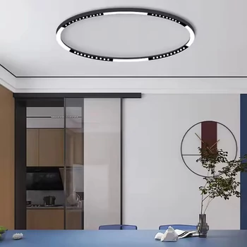 Ledium Magnetis MG20 S1 mágneses LED világítási sín, 60 cm gyűrű, 48V, 4 vezetékes,felületre szerelt/függesztett, fekete