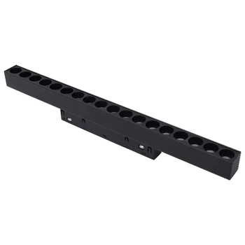 Ledium Magnetis Novara MG20 LED lineáris spot mágneeses sínhez, 33 cm, 18W, 1350 lm, 3000K/4000K/6000K, 48V