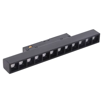 Ledium Magnetis Novara MG20 LED lineáris spot mágneses sínhez, 22 cm, 12W, 900 lm, CRI90, 3000K/4000K/6000K, 48V
