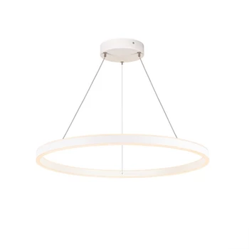 1 ágú függeszték, 80cm átmérő, lefelé és felfelé világít, fehér, 3000K/4000K CCT kapcsolóval, 1230 lm, CRI 90, 130°, SLV One 80 1004764