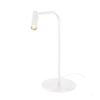 Asztali lámpa, 39,3cm magas, fehér, 3000K melegfehér, 400 lm, CRI 90, 40°, SLV Karpo 1001460