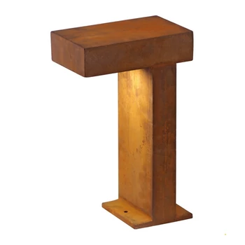 Kültéri Állólámpa, 40cm magas, rozsda, GX53, SLV Rusty Pathlight 230090