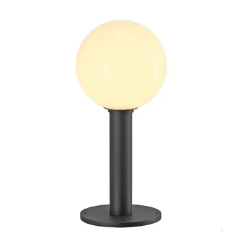 Kültéri Állólámpa, 44cm magas, antracit, E27, SLV Gloo Pure 1002000