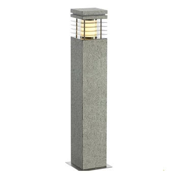 Kültéri Állólámpa, 70cm magas, szürke, E27, SLV Arrock Granite 231411