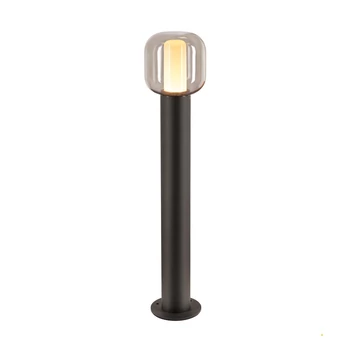 Kültéri Állólámpa, 75cm magas, antracit, 3000K/4000K CCT kapcsolóval, 560 lm, CRI 80, SLV Ovalisk 1004680
