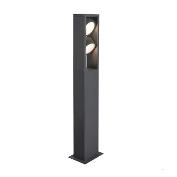 Kültéri Állólámpa, 75cm magas, dupla, antracit, 3000K/4000K CCT kapcsolóval, 2200 lm, CRI 80, 95°, SLV Eskina Frame 1004751